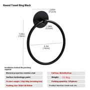 Bathroom Storage  Towel Ring