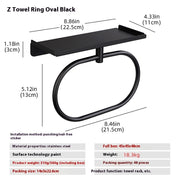 Bathroom Storage  Towel Ring