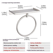 Bathroom Storage  Towel Ring