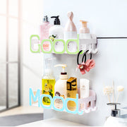 Creative alphabet bathroom decor