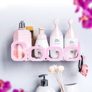 Creative alphabet bathroom decor