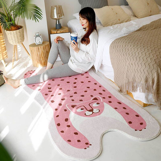 Carpet Bedroom Girl Bedside Blanket