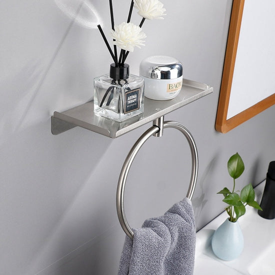 Bathroom Storage  Towel Ring