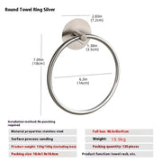 Bathroom Storage  Towel Ring