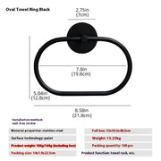 Bathroom Storage  Towel Ring