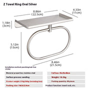Bathroom Storage  Towel Ring